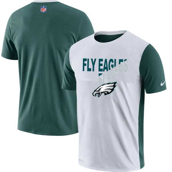 Philadelphia Eagles Nike Performance T-Shirt White,We sell and wholesale Philadelphia Eagles Nike Performance T-Shirt White on line form chian!